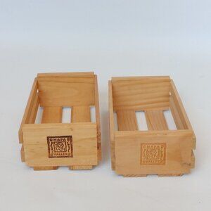 NAPA VALLEY Cassette Tape Holder RACK Wooden Storage Solution 12 Cassette